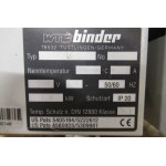 WTB Binder oven 260 °C  230V-1,6KW. Used
